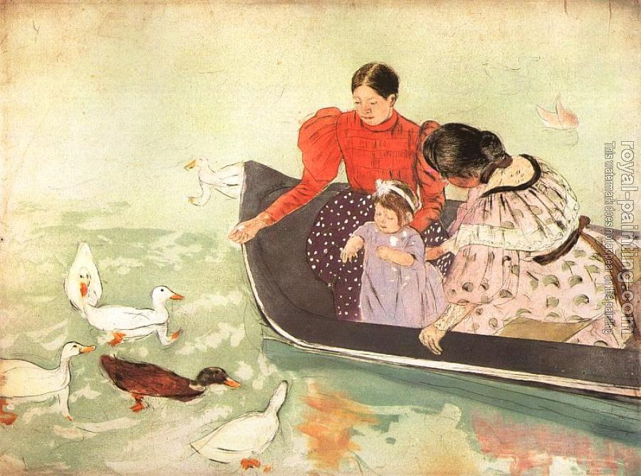 Mary Cassatt : Feeding the Ducks